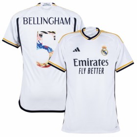 Maglia Real Madrid Bellingham 5 Prima Divisa 2023-24